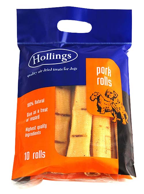 Hollings Pork Rolls Large 10pk