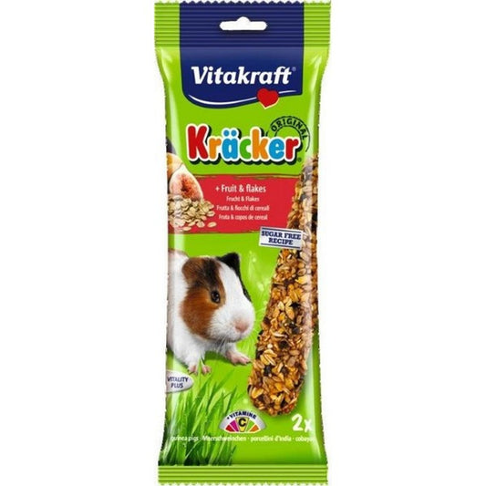 Vitakraft Kracker Fruit Flakes Guinea Pig 2pk
