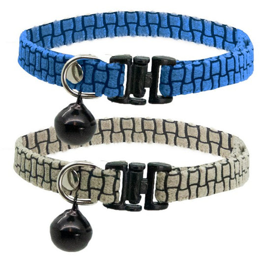Cat Circus Collar Embossed Velvet Kitten (Single)