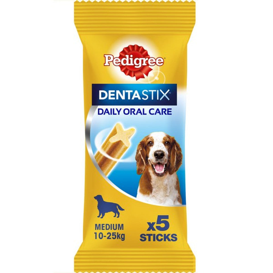 Pedigree DentaStix Daily Dental Chews Medium Dog 5pk