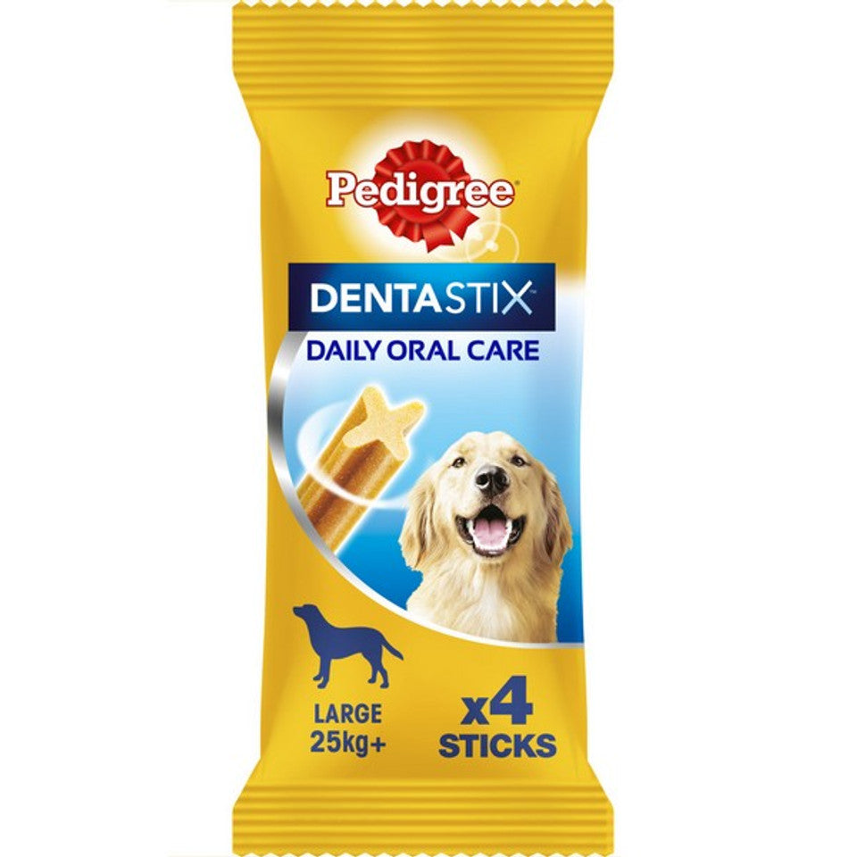 Pedigree DentaStix Daily Dental Chews Large Dog 4 Sticks