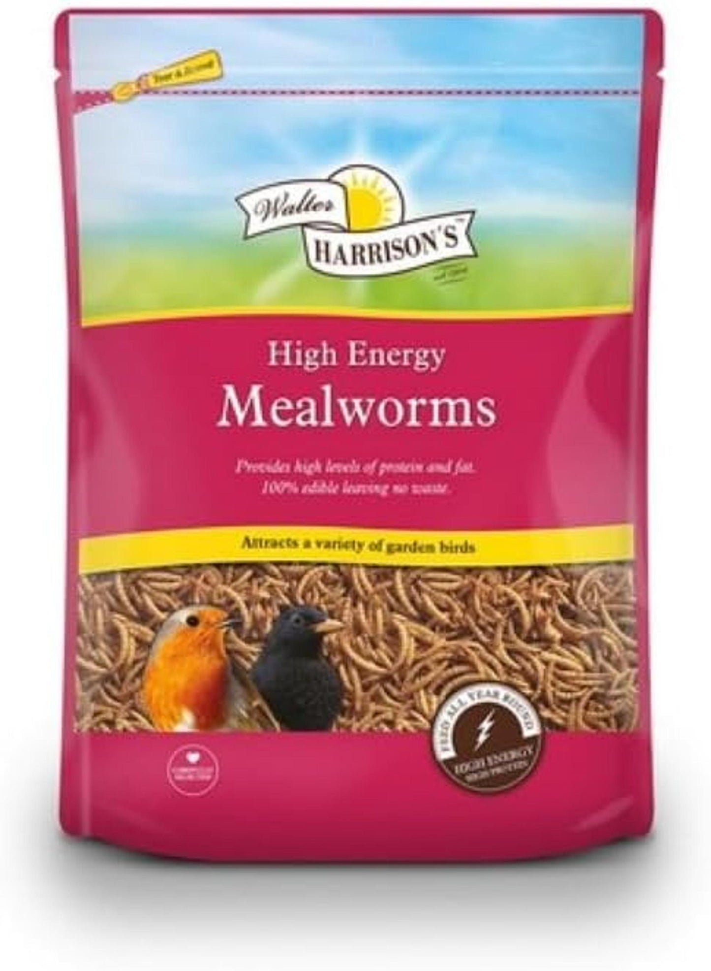 Harrisons High Energy Mealworms 500g