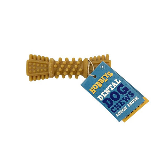 Nobblys Tough Brush Peanut Butter 50g