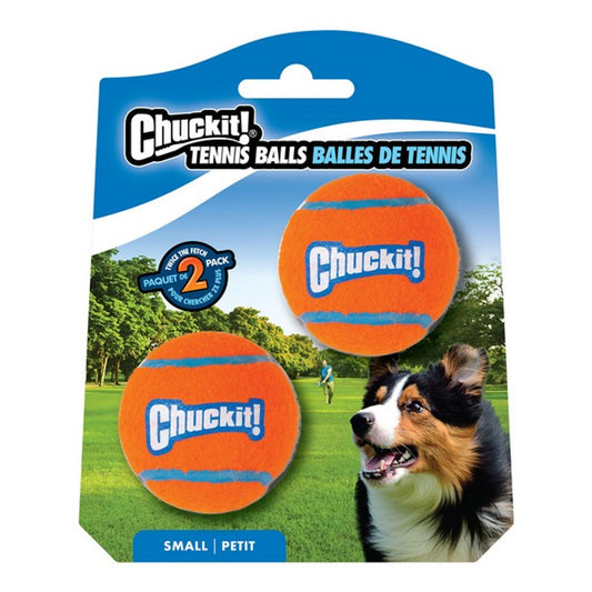 Chuckit Tennis Ball Small 2pk 4.8cm