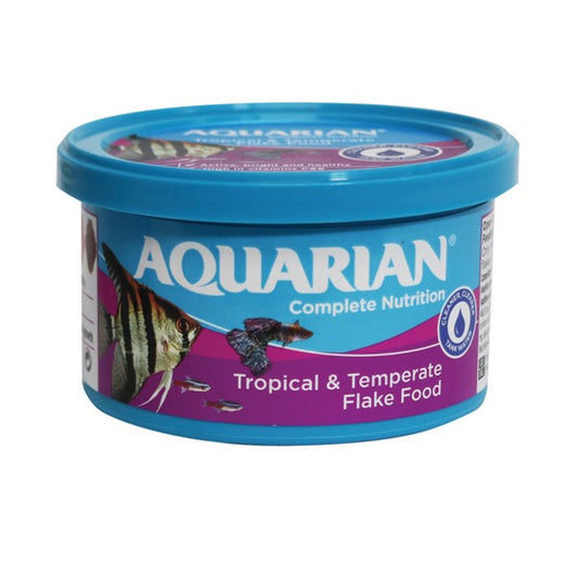 Aquarian Tropical Fish Flakes 25g Standard