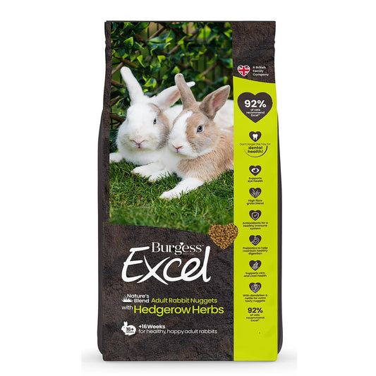 Burgess Excel Adult Rabbit Natures Blend 1.5kg