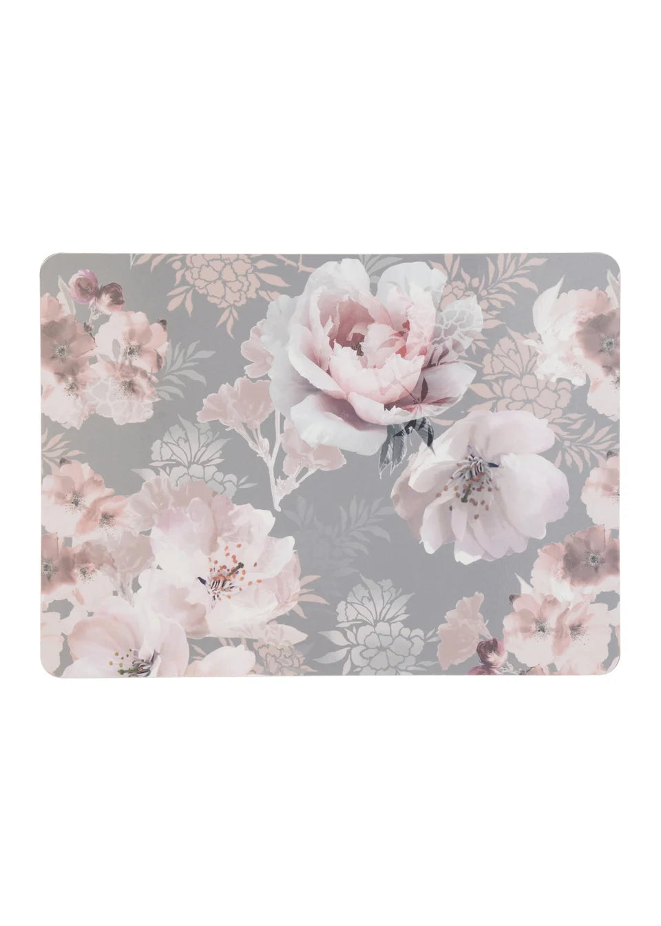Dramatic Floral Placemats Set of 4