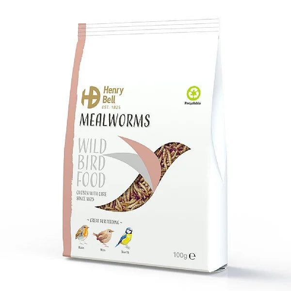 Henry Bell Mealworm 100g