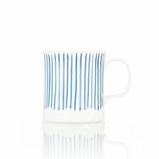 Siip Stripe Tankard Mug Blue