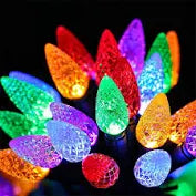 10 Battery LED Jewel Cone