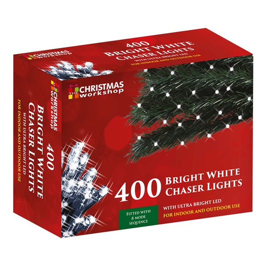 400 LED Bright White Chaser Lights