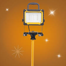 Faithfull Safety Sitelight with Tripod 45W (110V)