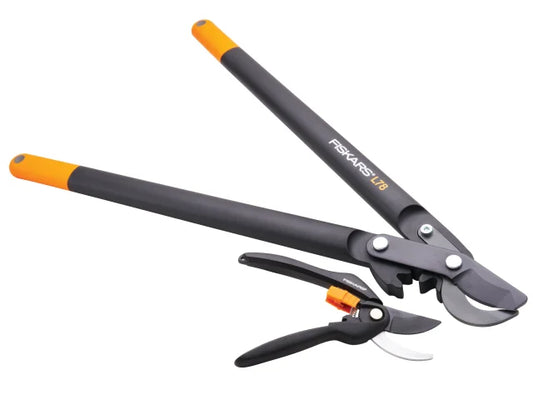 Fiskars Powergear Lopper & Pruner Set