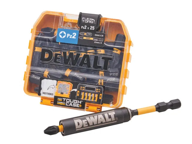 Dewalt PZ2 FlexTorq Impact Bit Set 25 Piece