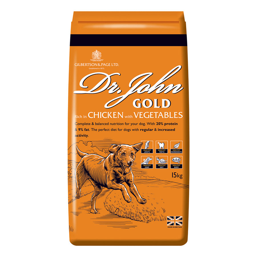 Dr John Gold Chicken Vegetables & Gravy 15kg