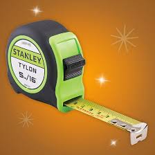 Stanley Hi-Vis Tylon Tape Measure 5m (16ft)