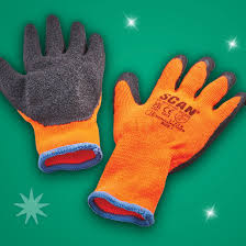 Scan Dipped Thermal Latex Gloves (3 Pairs)