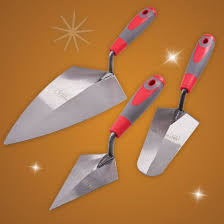 Faithfull Soft Grip Trowel Set 3 Piece