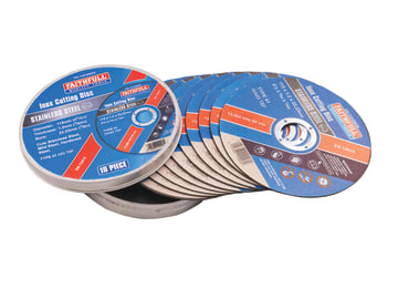 Faithfull Inox Discs 115mm (4.5in)