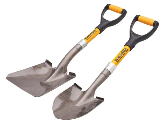 Roughneck Bulk & Round Micro Shovel Twin Pack