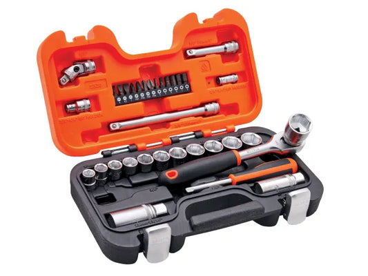 Bahco 3/8" Drive Socket Set (34 Piece)